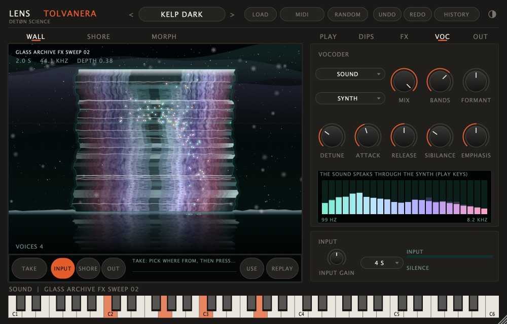 The VOC page: the vocoder